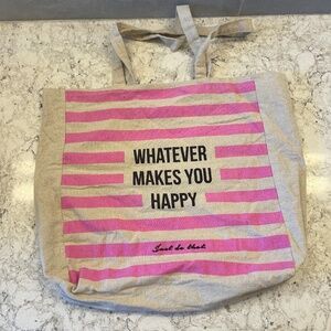Re-usable Bag pink and black
